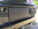 VENOM AUTOMOTIVE - JZA80 FRONT & REAR BILLET NUMBER PLATE HOLDERS