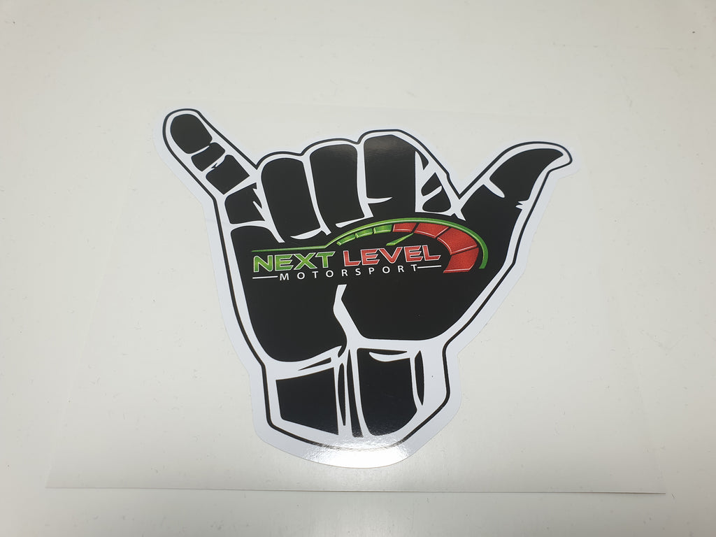 Next Level motorsport - Shakas sticker – Next Level Motorsport