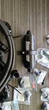 JZA80 1000hp e85 compatible fuel line kit - black teflon hose