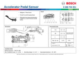Bosch DBW Accelerator Pedal Position Sensor
